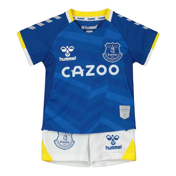 Camiseta Everton Primera Niño 2021-2022 Azul